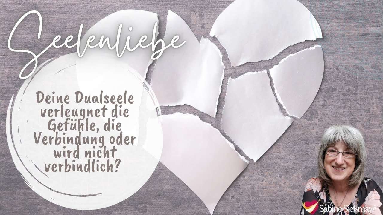 Deine Dualseele verleugnet die Gefühle, die Verbindung oder wird nicht verbindlich?...💔