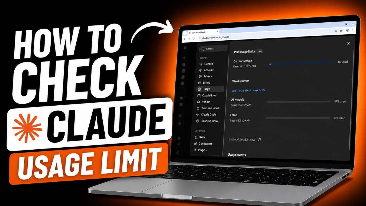 How to Check Claude AI Usage Limits in Pro Plan