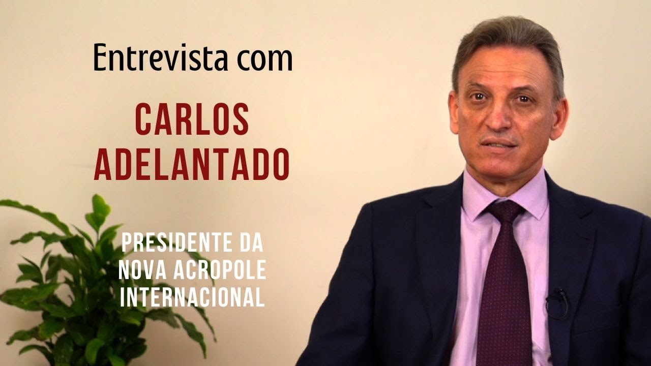 Entrevista com o Presidente da Organização Internacional da Nova Acrópole, Carlos Adelantado