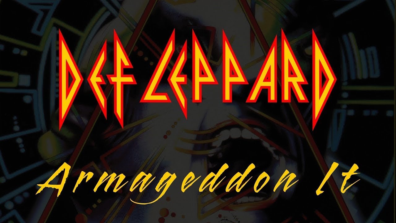 Def Leppard - Armageddon It (Guitar Backing Track)