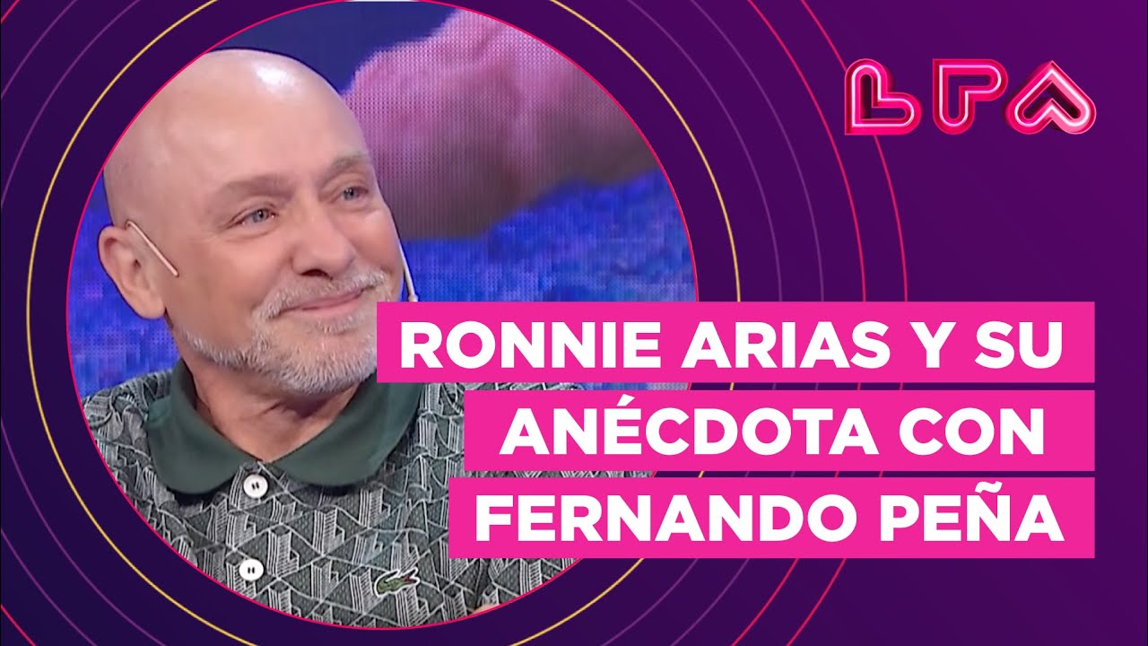 ¡EMOCIONADO! Ronnie Arias y su anécdota con Fernando Peña