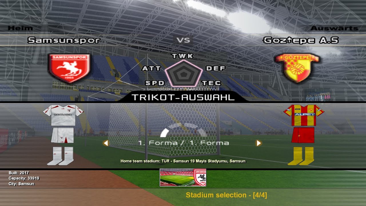 TFF 1. LİG - 2010/11 SEZONU - 19. HAFTA - SAMSUNSPOR - GÖZTEPE
