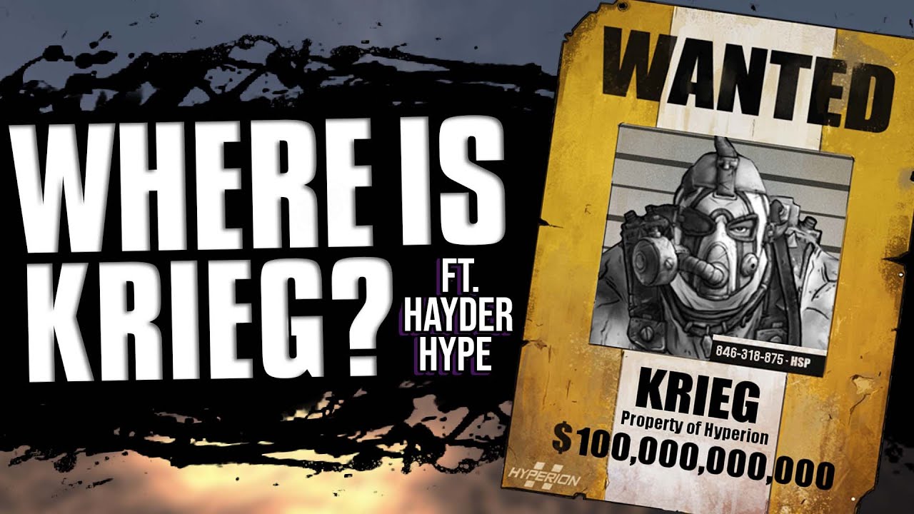 Borderlands 3 - WHERE IS KRIEG? - Feat. HayderHype