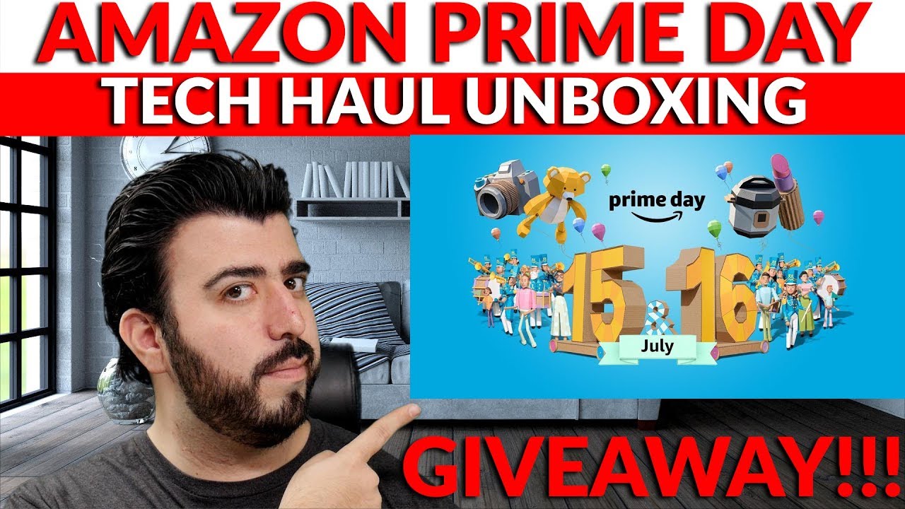 Amazon Prime Day Tech Haul & Headphones Giveaway! - YouTube Tech Guy