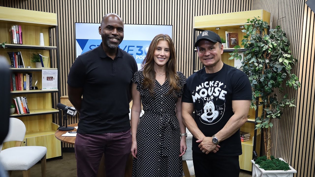 Strive305 Podcast hosts Tico Casamayor and Irvans Agustin with Isis Arena, Mental Health Counselor