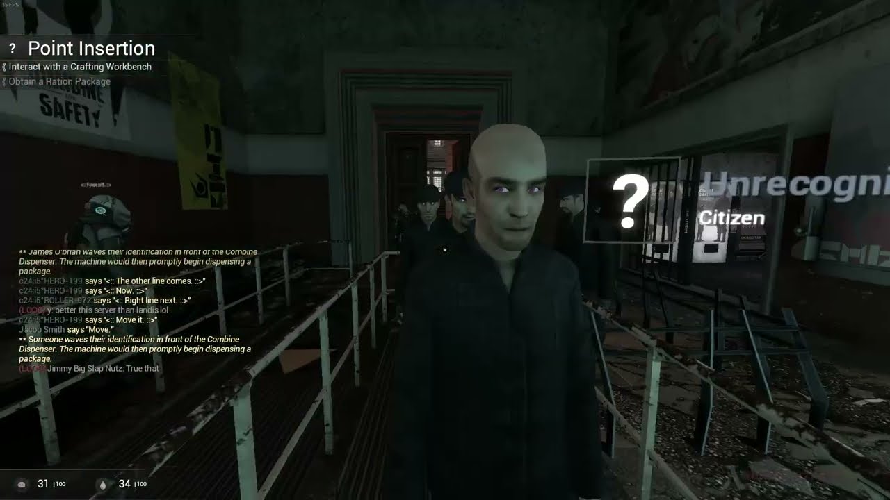 Synapse HL2RP: Work Shifts, Rations, Arguing