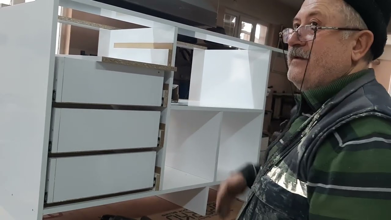 BMC KARAVAN YAPIMI bölüm 8.      (  mutfak tezgah ve çekmecelerinin yapımı )
