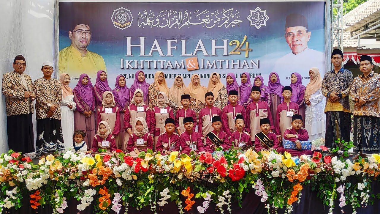 Kirab Haflah 24 Ikhtitam & Imtihan TPQ/MADIN NURUL HUDA Sumbertumpuk Gununggangsir