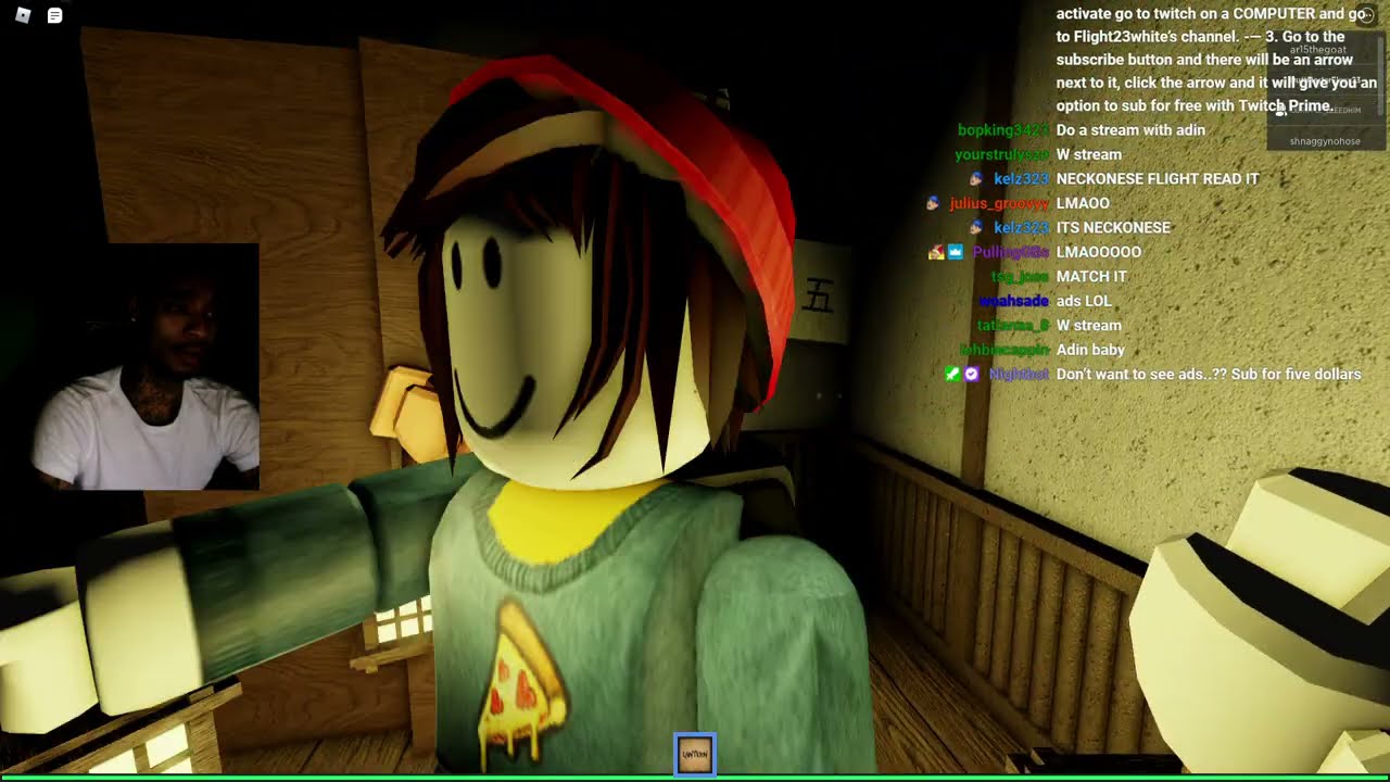 FlightReacts SCARY ROBLOX GAME CHAP 3 W/ Adin, YourRAGE, OGRoyce ShnaggyHose Zane & This Happened!