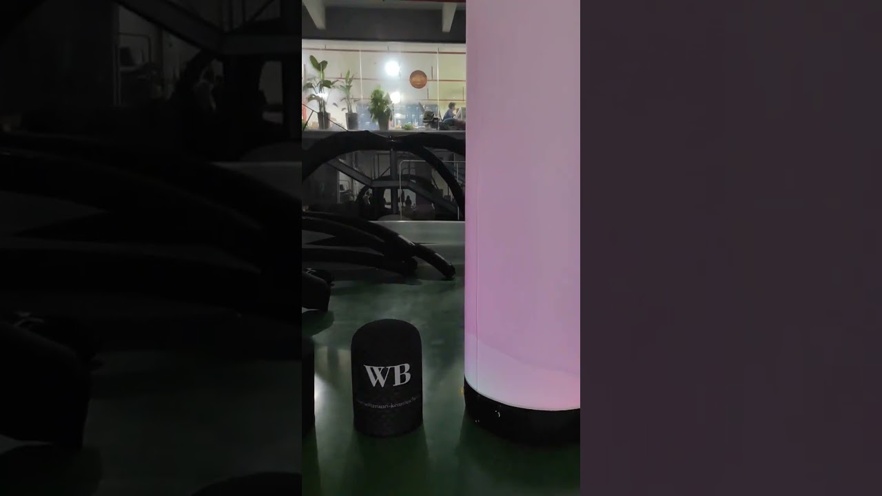 RGB Lights LED Inflatable Column #events #promotion #outdoortent #advertising #inflatables