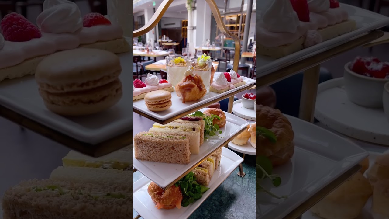 Telegraph Hotel in Coventry has such a wonderful afternoon tea coronation promo this month 🇬🇧🫖