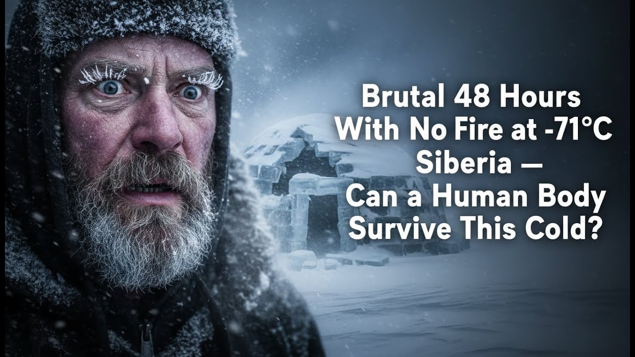 Brutal 48 Hours With No Fire at -71&deg;C Siberia &mdash; Can a Human Body Survive This Cold?