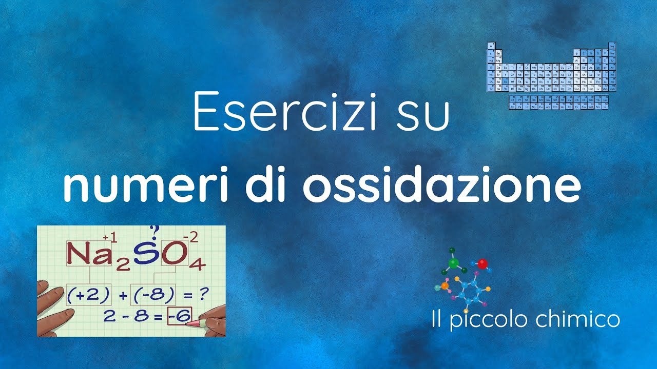 Assegnare i Numeri di Ossidazione - Esercizi (Seconda Parte)