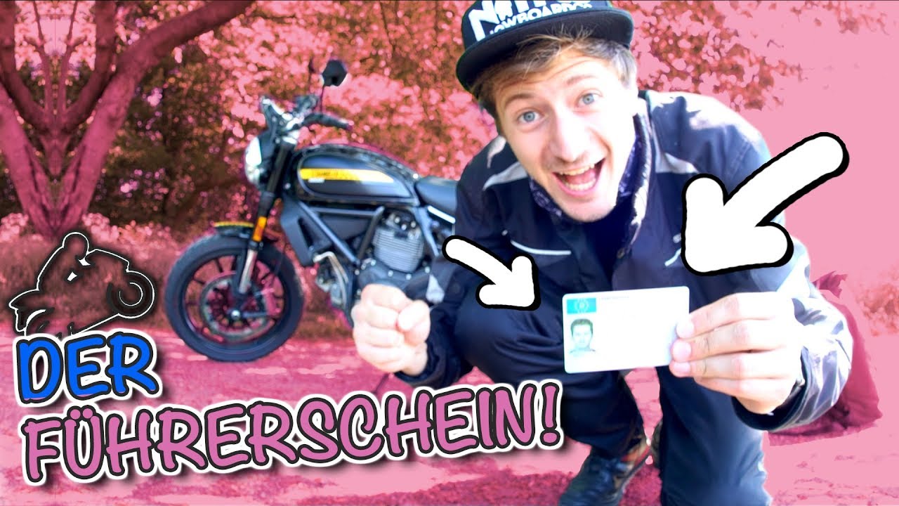 Da ist das Ding!! 😍(Motorradführerschein)