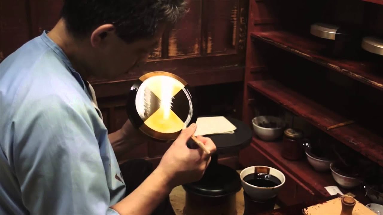 Japan Craft - Making Japanese Lacquer - Urushi Craftsman