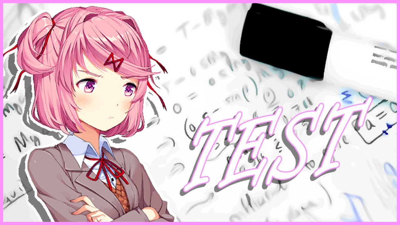 Natsuki Cheats on Her Test  | Doki Doki Bright Days【S1:E1】(DDLC Mod Series)