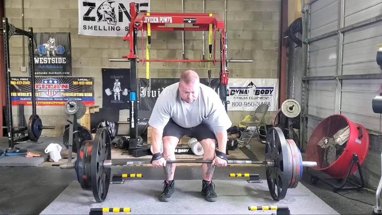 JIVIDEN BARBELL CREW - 4 INCH DEADLIFTS