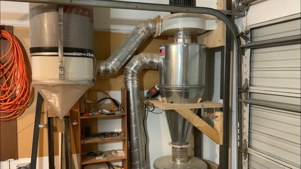 Upgrade your dust collector to a cyclone separator!! eBay model