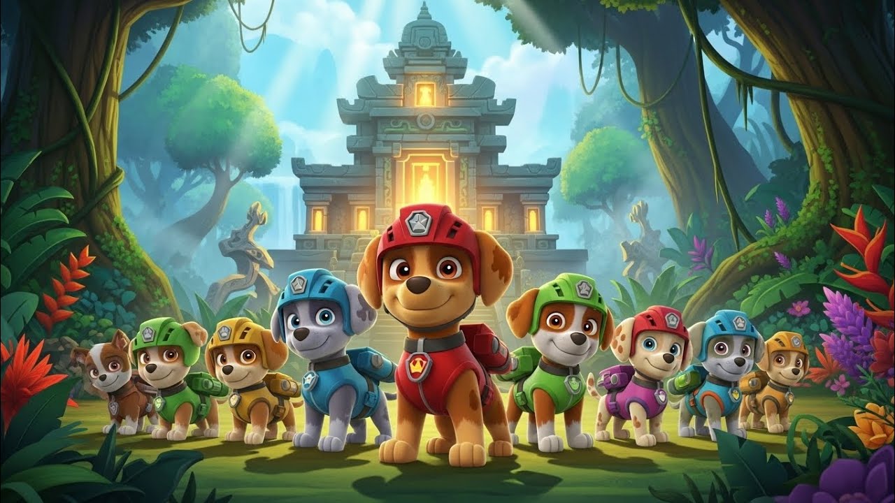 PAW Patrol Ultimate Jungle Rescue Adventure | Mighty Pups Save the Hidden Temple!