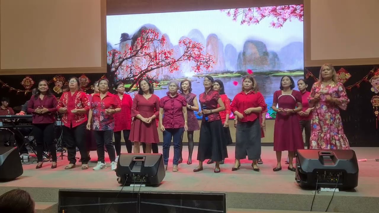 PS GBT Darah Yesus di Ibadah Komisi Wanita BKSG Kota Sukabumi di GBT Darah Yesus, Senin, 23-2-2026