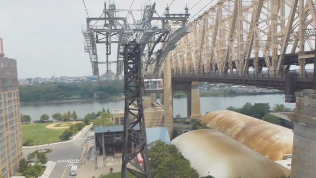 Schweizer Seilbahn mitten in New York - Roosevelt Island Tramway ride
