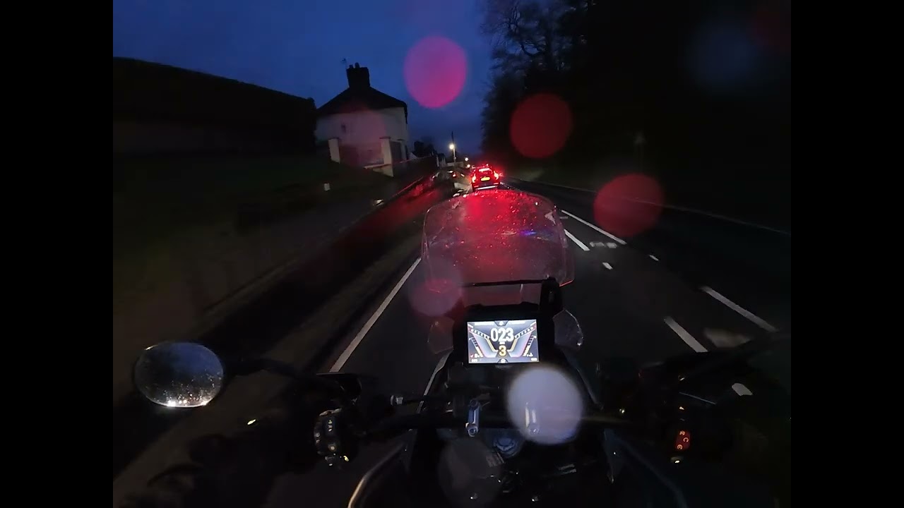 Triumph Tiger 900 Rally Pro Night Ride