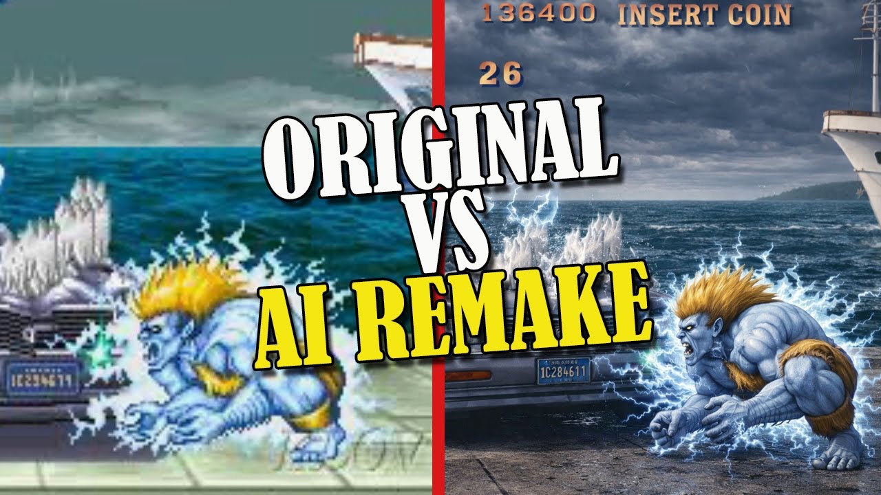 Street Fighter 2 Champion Edition Reworked – Original vs AI Remake: Innovation or Insult?