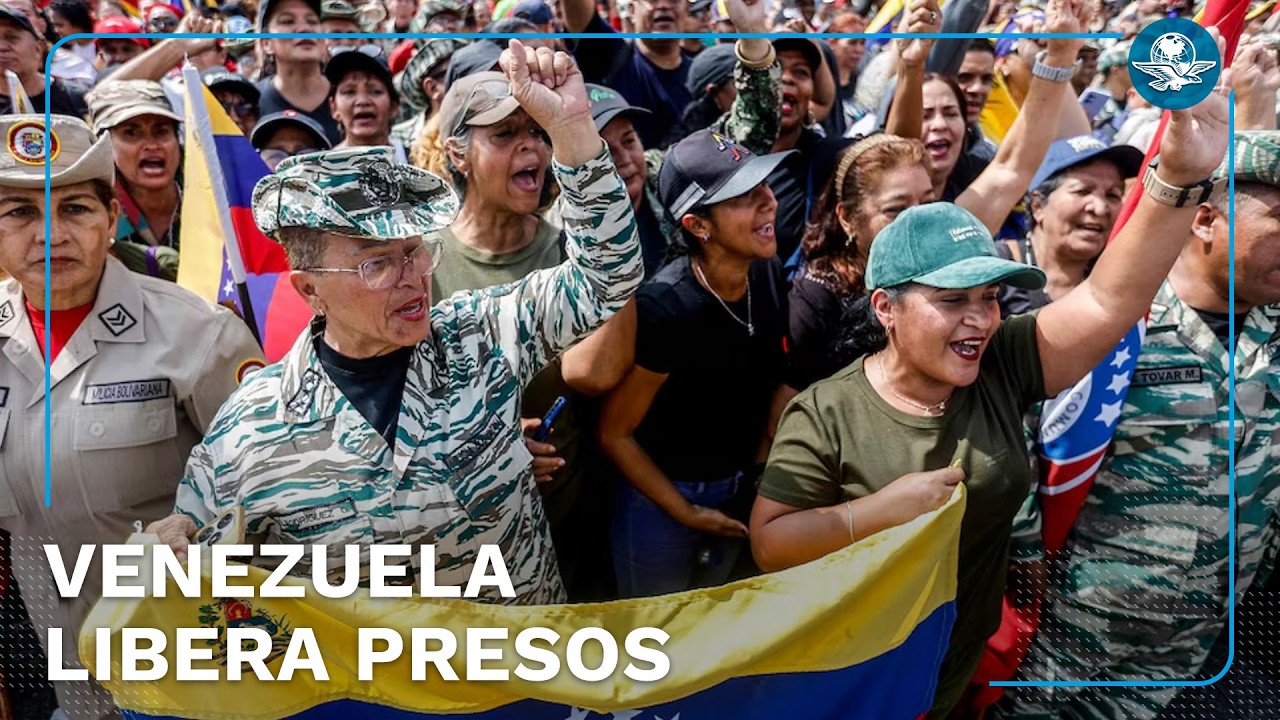Venezuela anuncia liberaci&oacute;n de algunos presos como &ldquo;gesto para consolidar la paz&rdquo;
