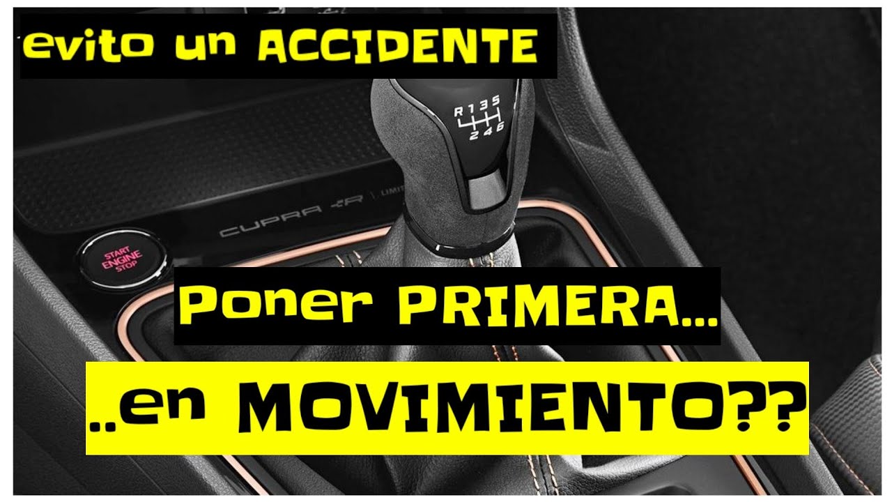 ↪️CUANDO y COMO poner PRIMERA marcha con el COCHE en MOVIMIENTO 🔴🔴