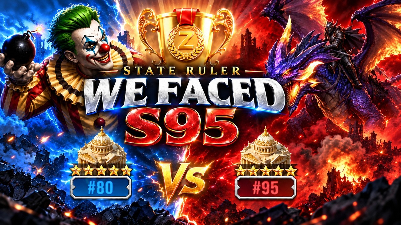 S95 Came Ready for War | Last Z State Ruler SvS