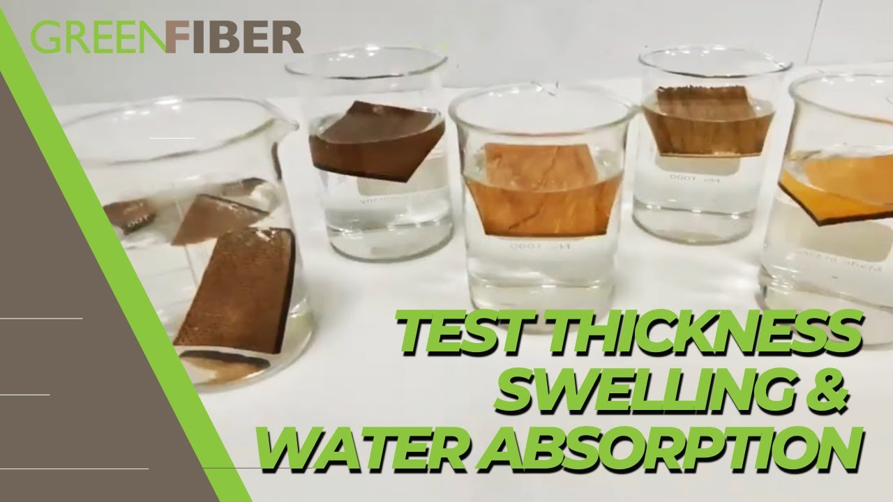 Test Thickness Swelling & Water Absorption. Can you guess which one is worthy ?