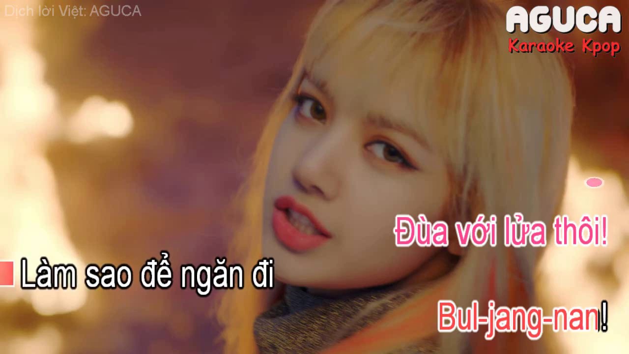 [Karaoke Việt + Audio] PLAYING WITH FIRE - BLACKPINK