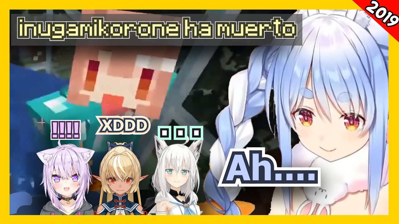 Korone visita la casa de Pekora.... muere | Hololive Sub Español
