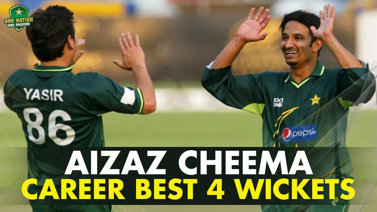 PCB Archive - Aizaz Cheema Claims Career Best 4 Wickets | Only T20I | PAK vs SL 2011 Series | M4B2A