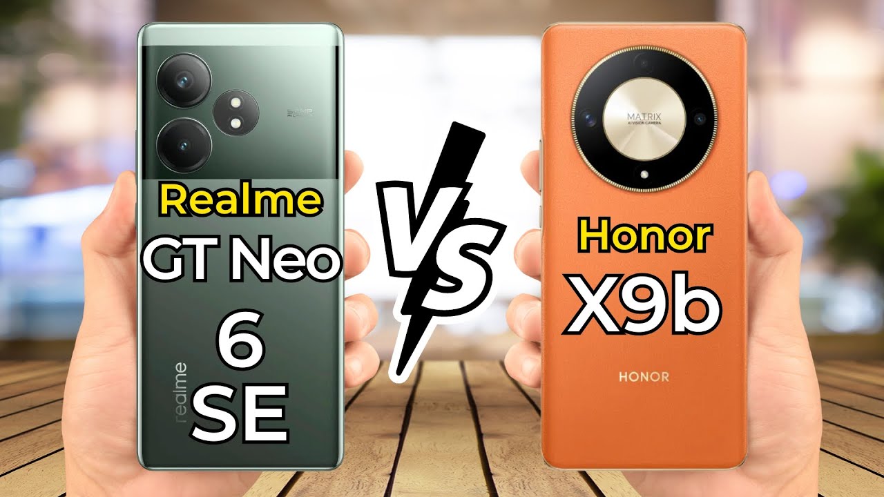 Realme GT Neo 6 SE Vs Honor X9b 🔥 Full Specs Comparison