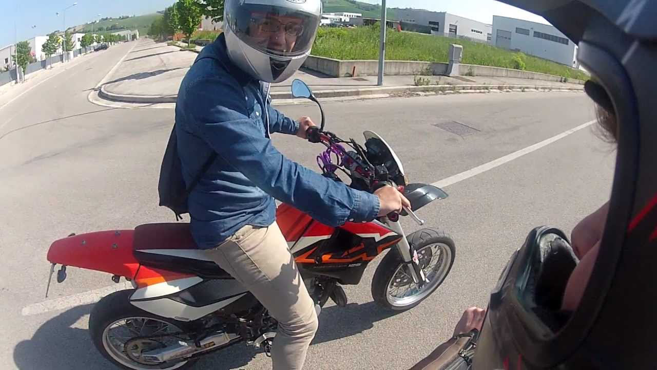 Husqvarna 125 sms vs Aprilia Mx 125 GO PRO Hero 2