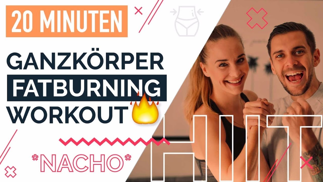 Fettverbrennung Workout für zu Hause für Anfänger – 20 Minuten ohne Gewichte | *NACHO*