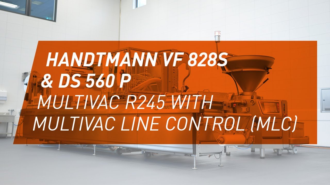 Handtmann - VF 828S & DS 560 P - Multivac R245 with Multivac Line Control (MLC)