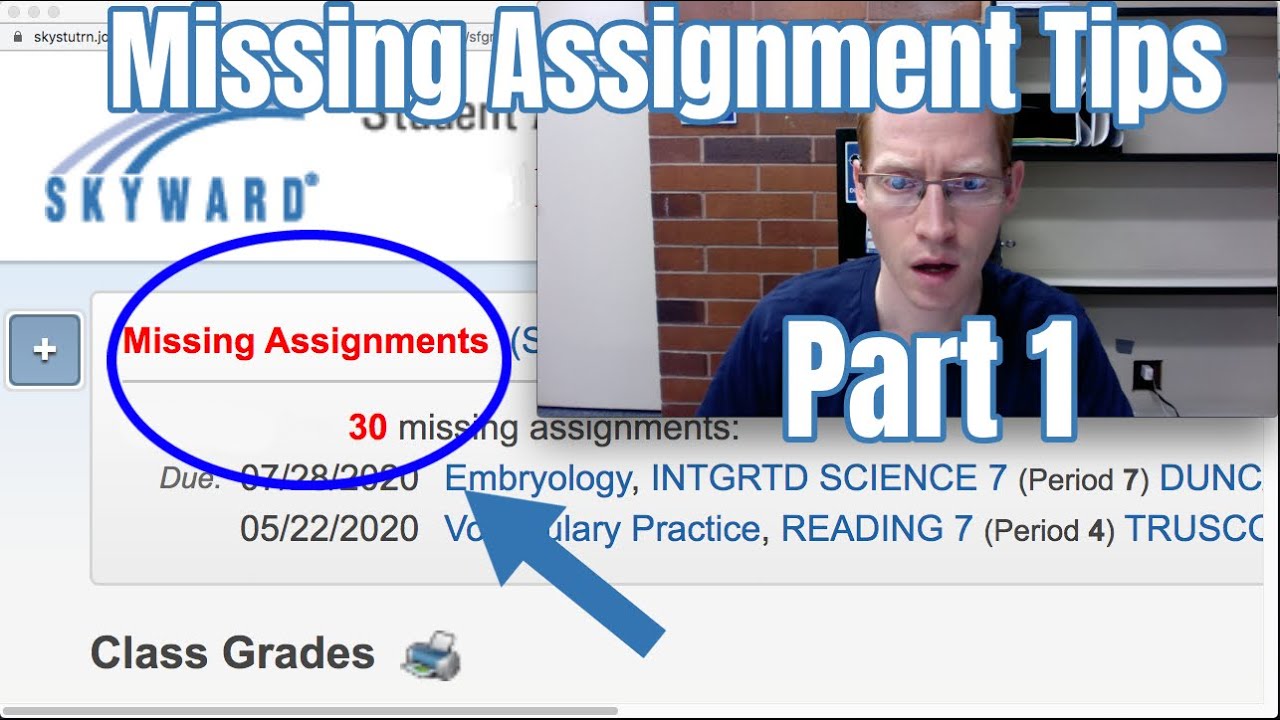 Missing Assignments Tips-Part 1