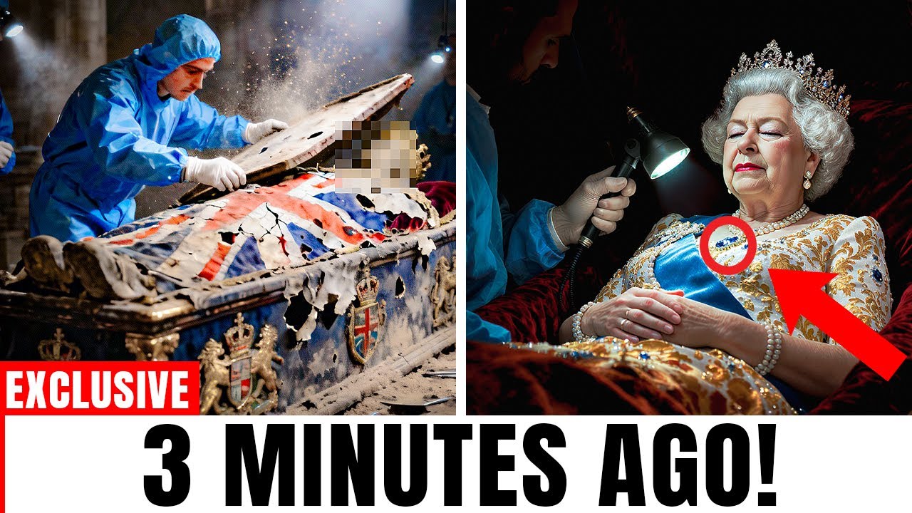 They FINALLY Opened The Burial Vault Of Queen Elizabeth And What They Found Is Shocking!