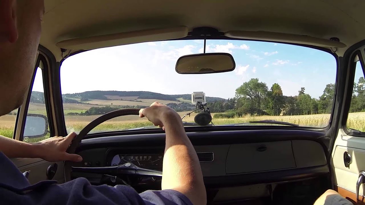 Historic Czech car Škoda 1100MB deLuxe 1968