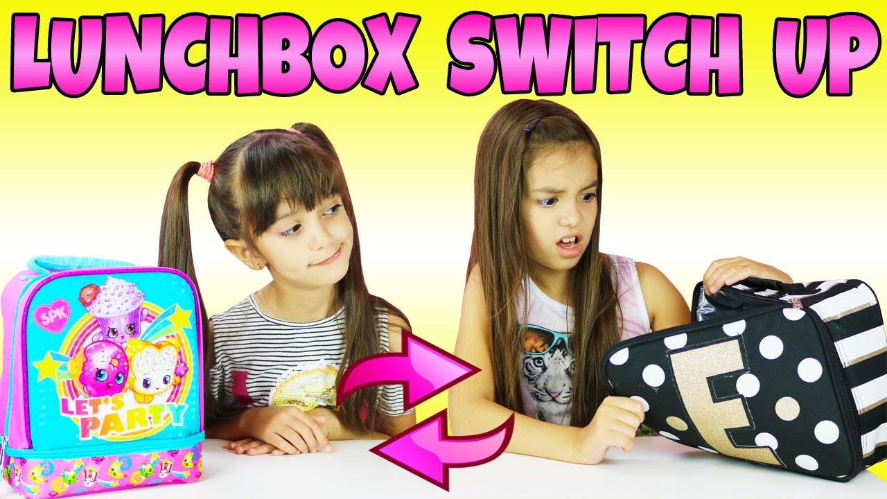 The LUNCHBOX Switch Up Challenge | Emily and Evelyn