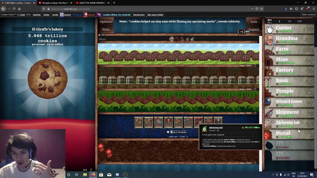 Cookie Clicker Most Optimal Strategy Guide #3 [Grimoire Introduction]