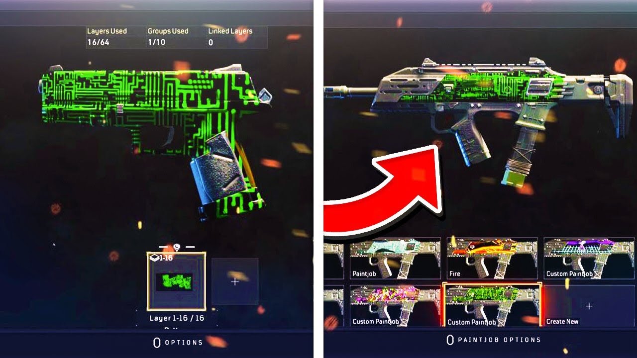 How To COPY AND PASTE Paintjobs In Black Ops 4! TRANSFER ANY Paintjob To YOUR Weapon In BO4