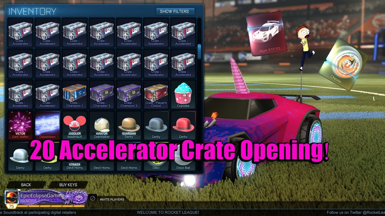 Epic 20 Accelerator Crate Opening