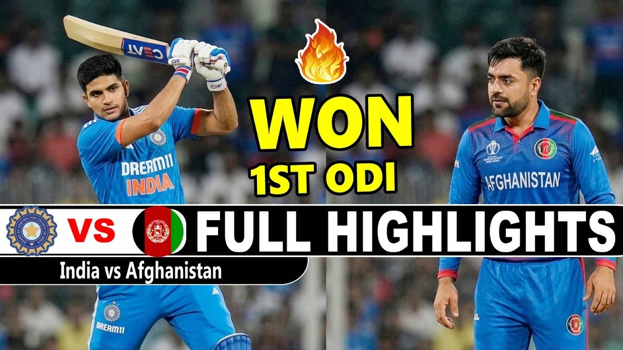 Full Highlights | India vs Afghanistan | 1st ODI Match 2026 | Ind Vs Afg Highlights