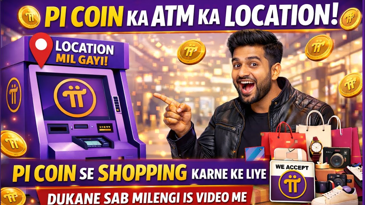 Pi Coin ATM Location 2026 🔥 | Pi Network Open Mainnet Update | Pi Coin Se Shopping Kaise Kare 