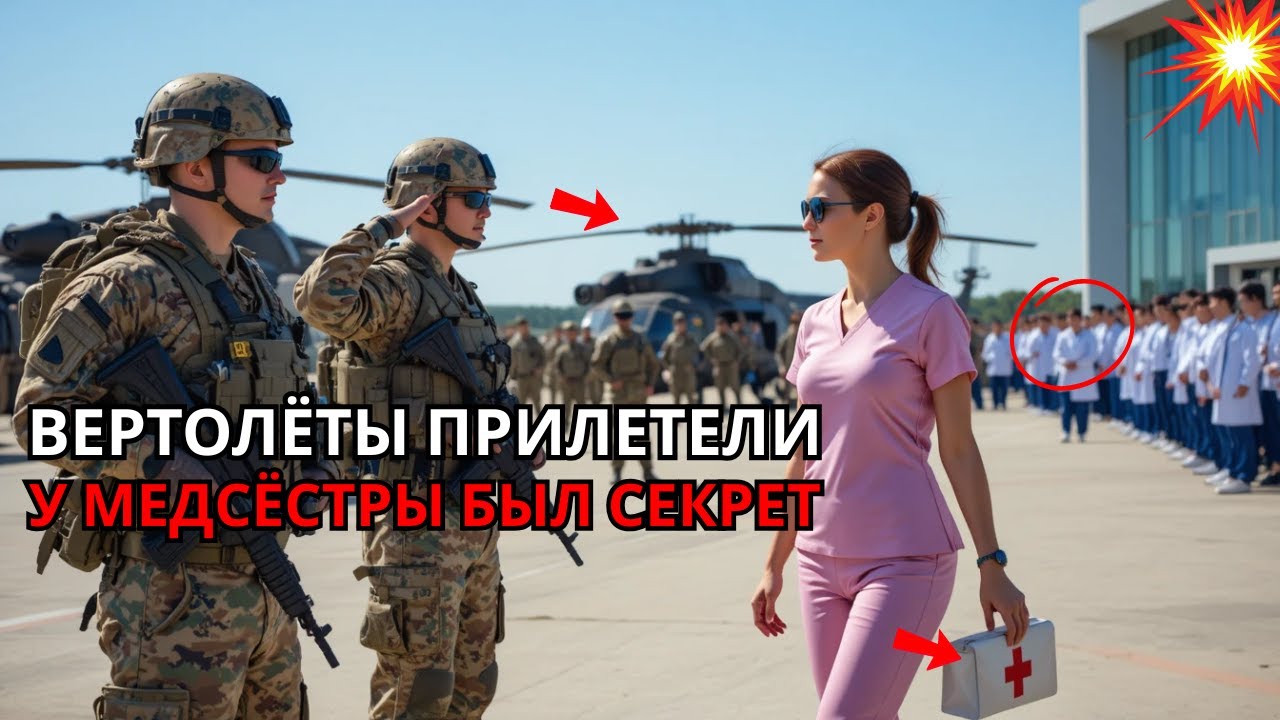 Она хромала в больнице — пока вертолёты не прилетели за ней