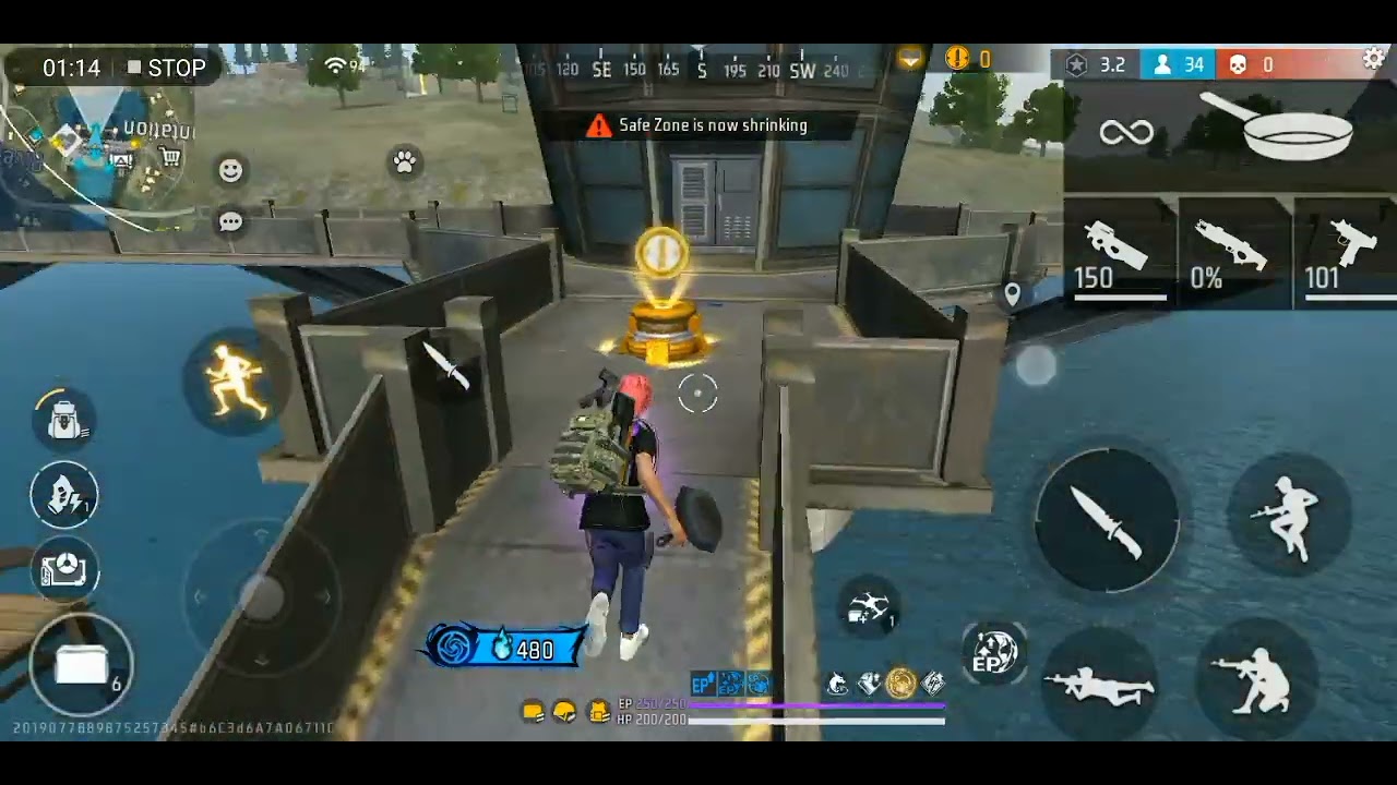 0 Damage challenge in Free Fire 