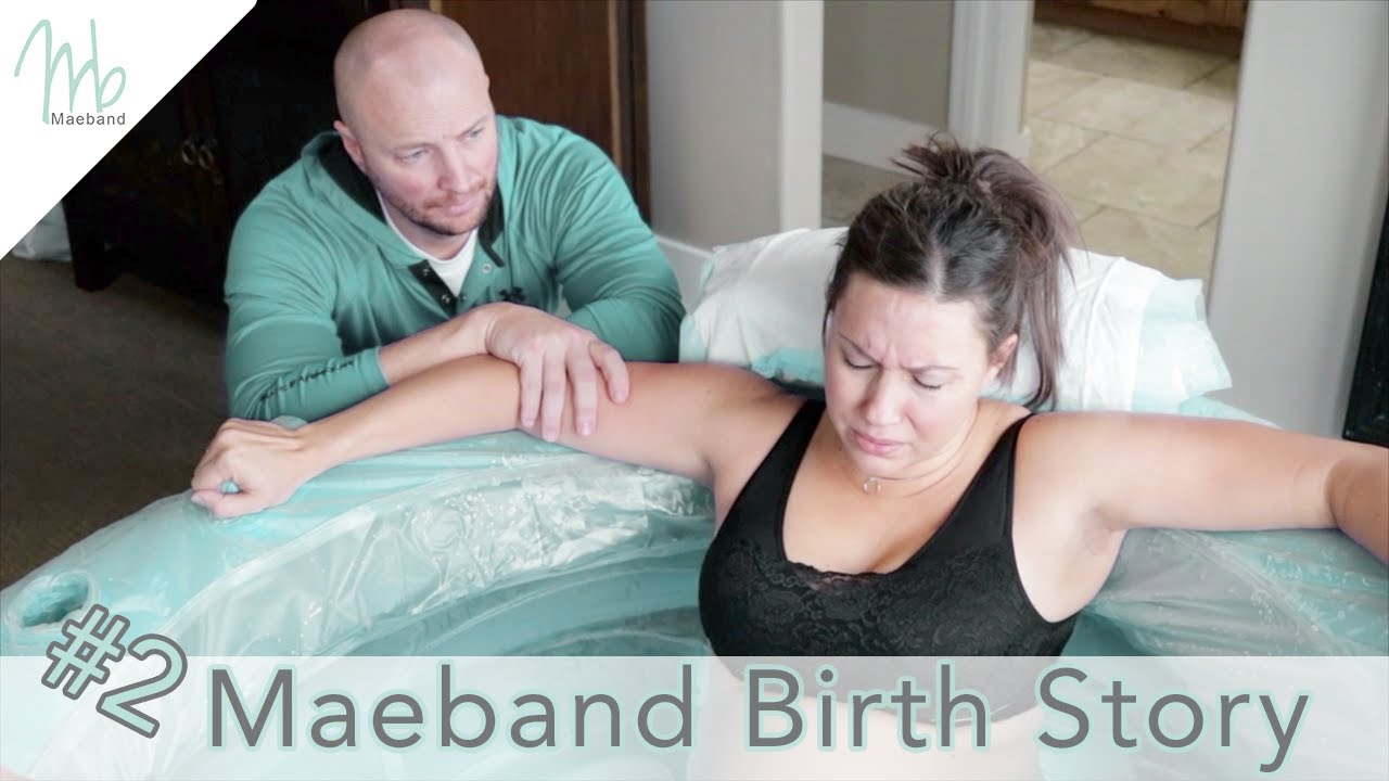 Natural Labor and Delivery Home Birth with Baby #6 | Maeband Birth Story #2